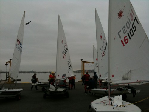 Capital City Regatta rigged Lasers