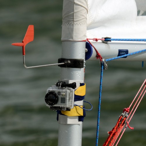 GoPro Mast Mount on a Laser