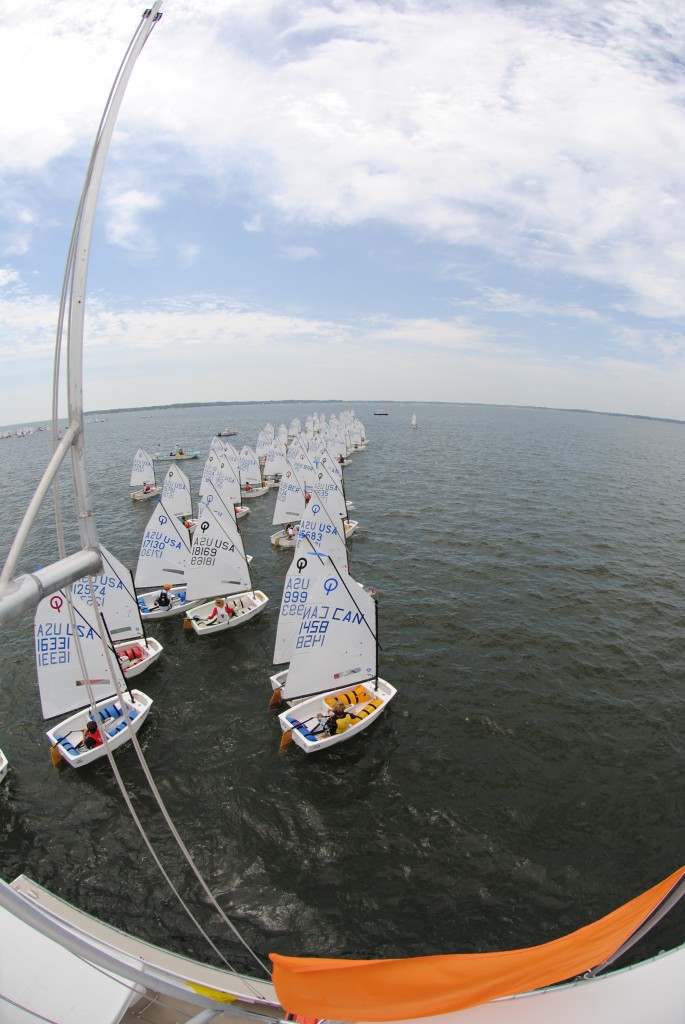 Opti Nationals Start from atop Mr. Roberts