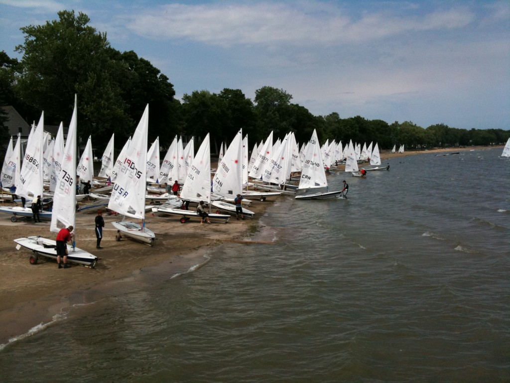 Lasers Beached at 2009 NAC