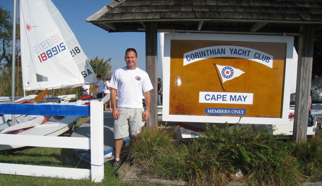 Jon at Corinthian Yacht Club of Cape May