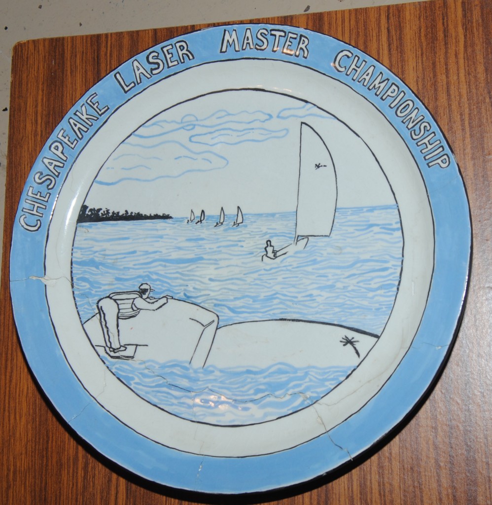 Chesapeake Bay Laser Masters Trophy Plate