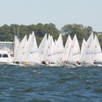 2010 Chesapeake Bay Laser Masters Championship Race 1 Start