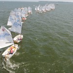 Opti Nationals Starting Line