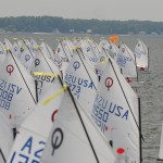 Optimist Sails at Start