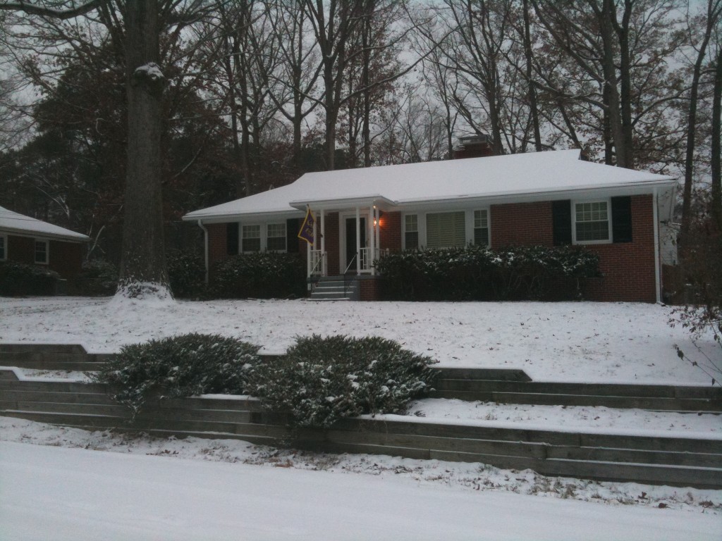 The House in Snow Dec 2010