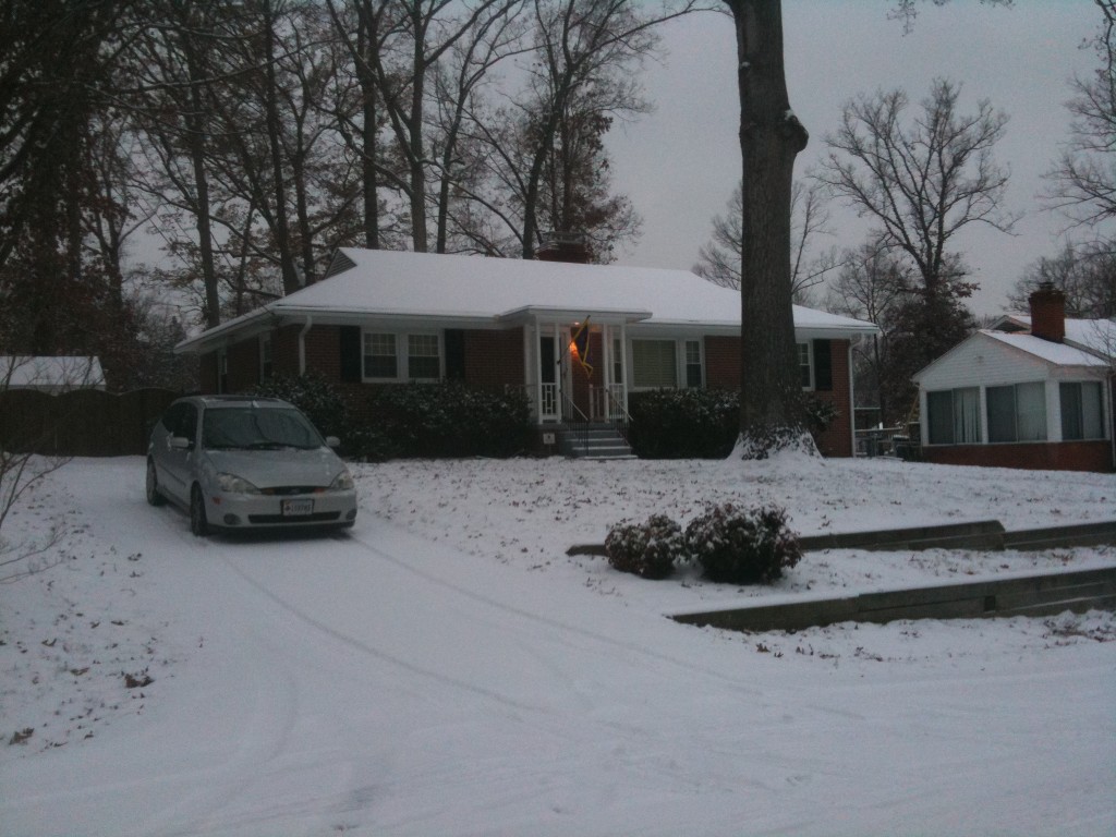 The House in Snow Dec 2010