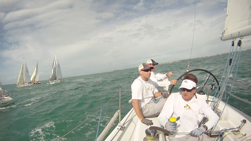 Lucky Dog on Day 2 of Key West Race Week