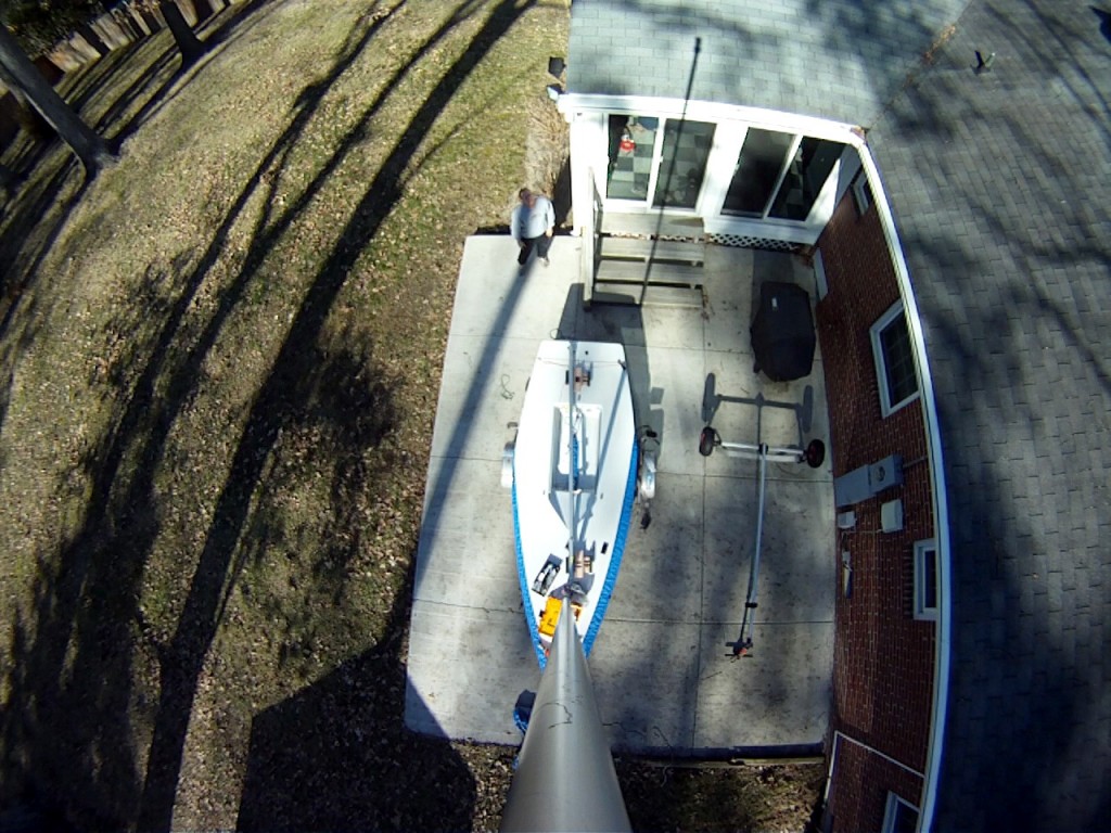 GoPro Top of Mast View