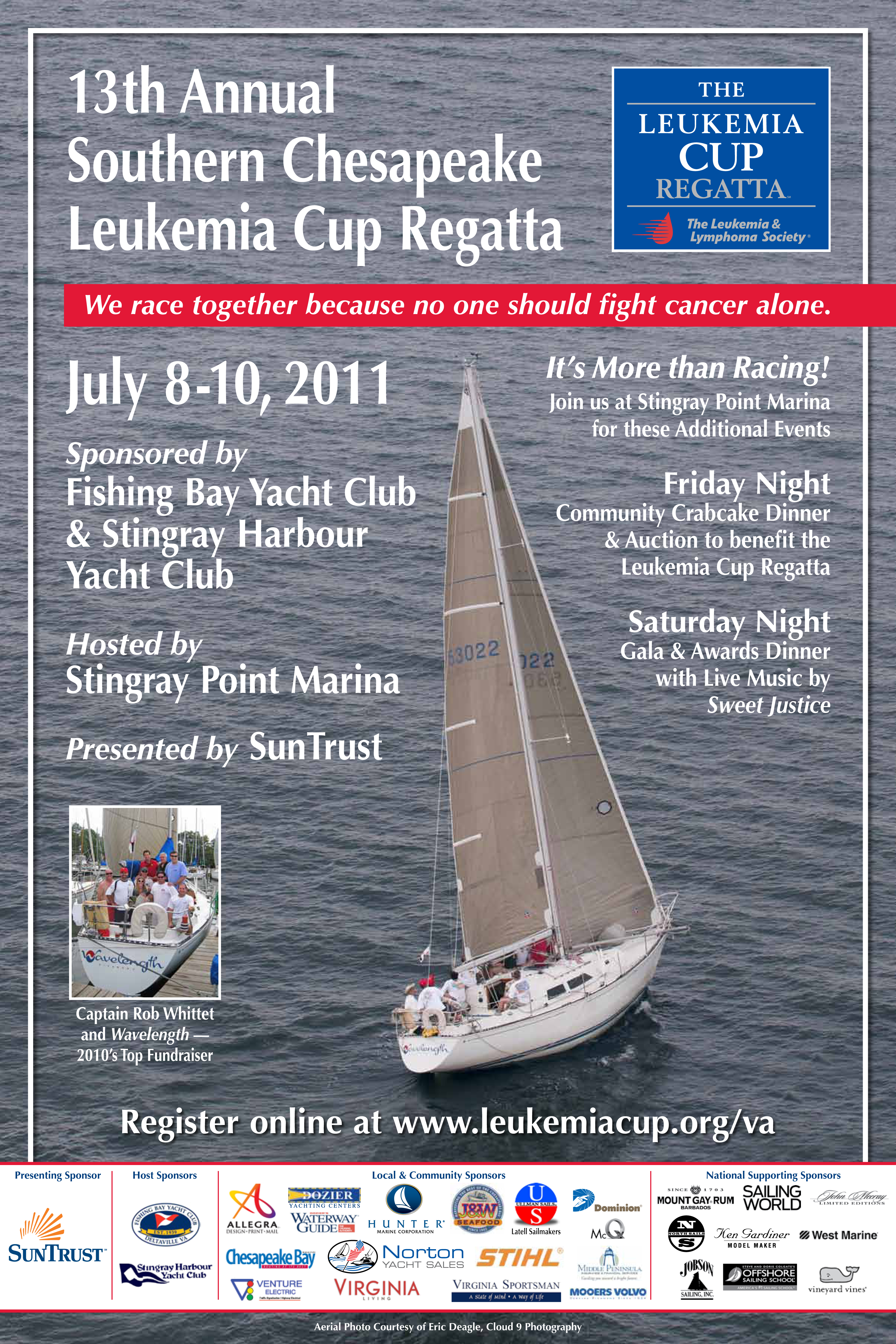 2011 Leukemia Cup Regatta poster