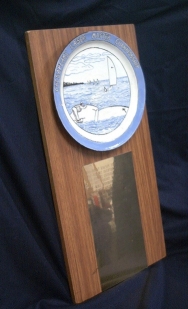 Original Chesapeake Bay Laser Masters Championship trophy