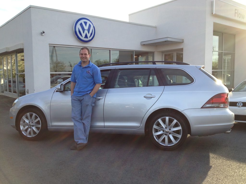 picking up the Jetta Sportwagen