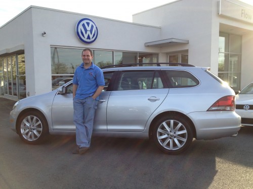 picking up the Jetta Sportwagen