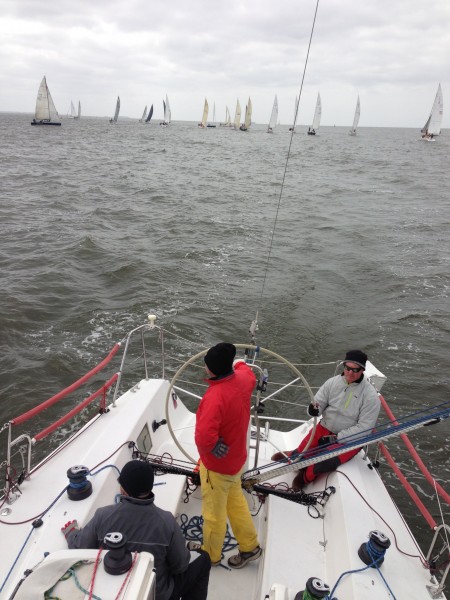 2013 Annapolis NOOD: Sunday - Watching Fleets start