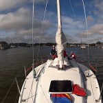 2013 Annapolis NOOD – Saturday – leaving hte harbor
