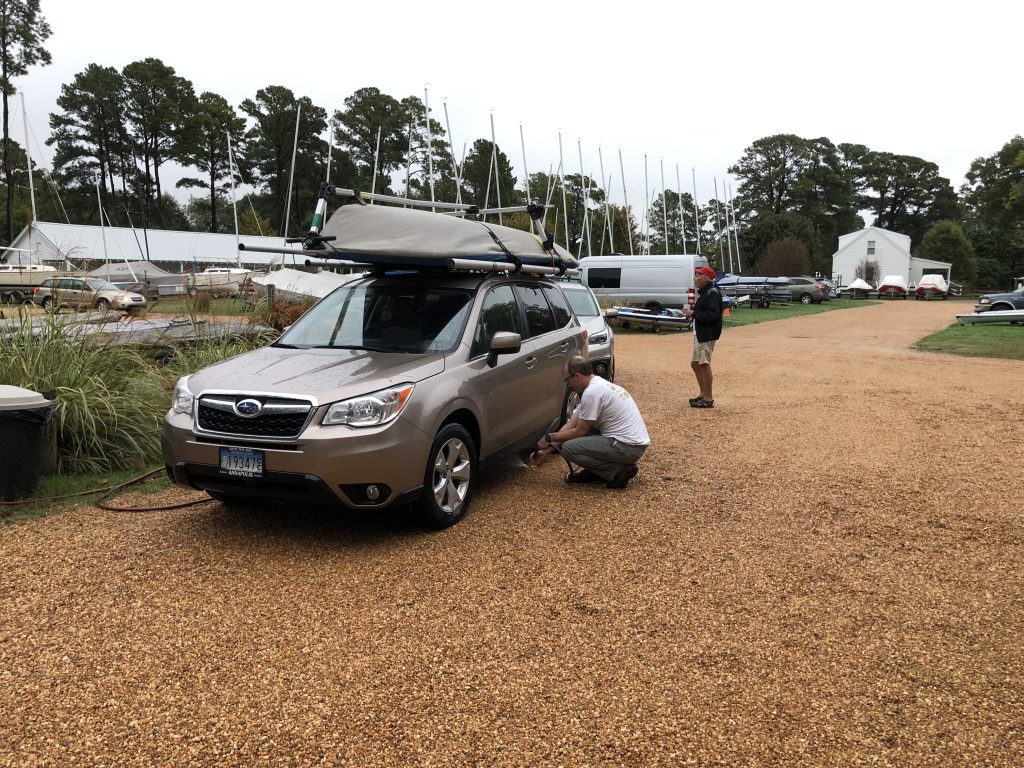 Car was station.
