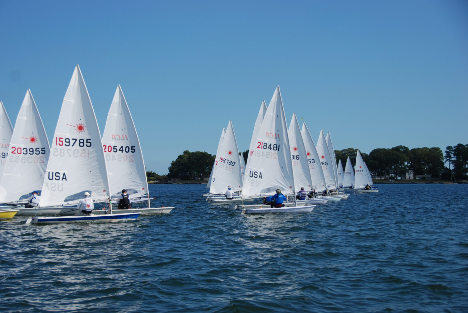 At the starting line - photo by John Hubbard