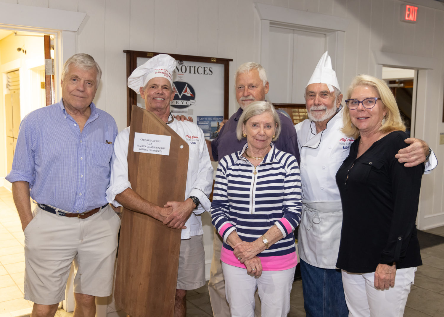 Happy Hubard, James Jacob, Jim Rodgers, Kenzie Hubard, Alain Vincey & Anne Rogers - photo by Paul Almany