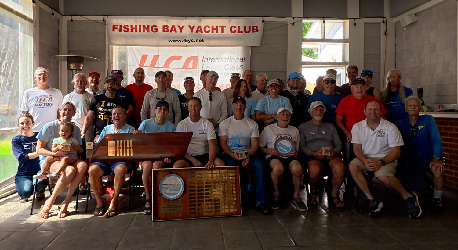 2025 Chesapeake Bay ILCA Masters Championship Competitors